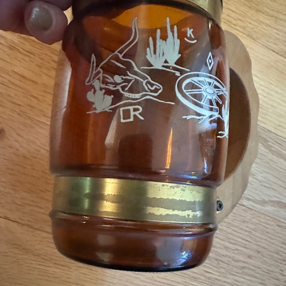 Siesta Ware Amber Color Set of Two Barrel Mugs - Picture 10 of 15